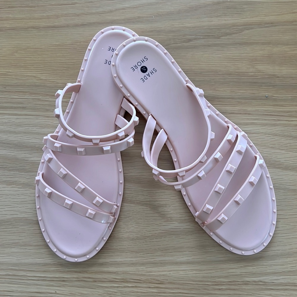 Pink Pool Slide Sandal
